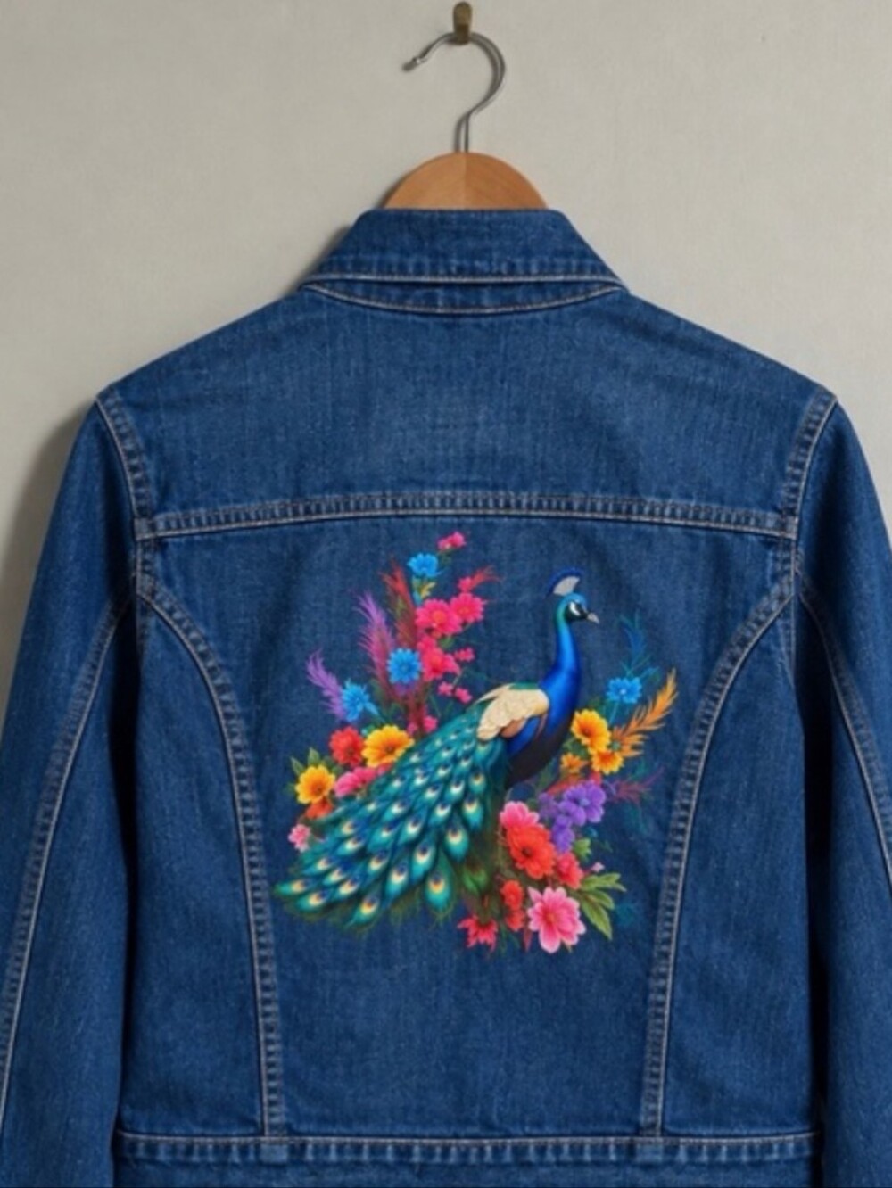New Look | Large | Peacock Denim Jacket